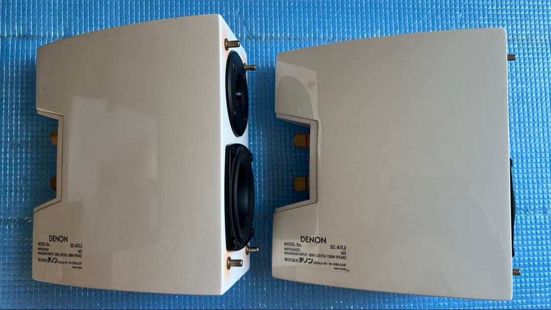 DENON スピーカー 2台セット ホワイト SC-A7L2