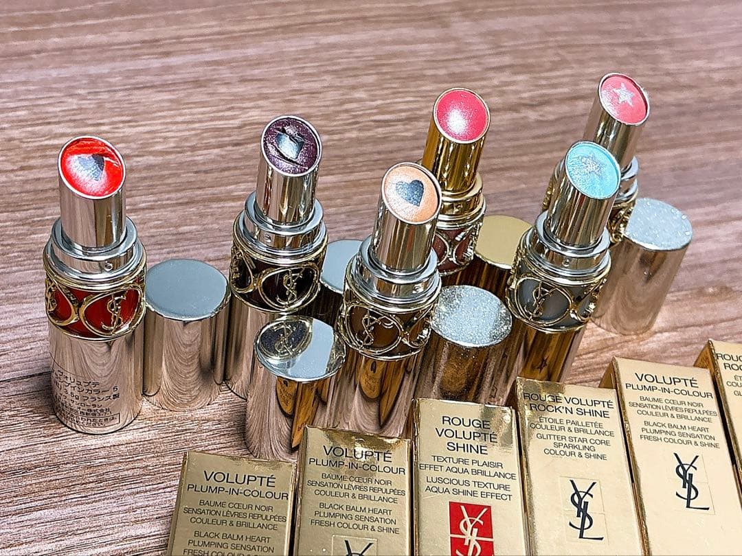 【 YSL 】美品 ヴォリュプテ リップ 6本セット