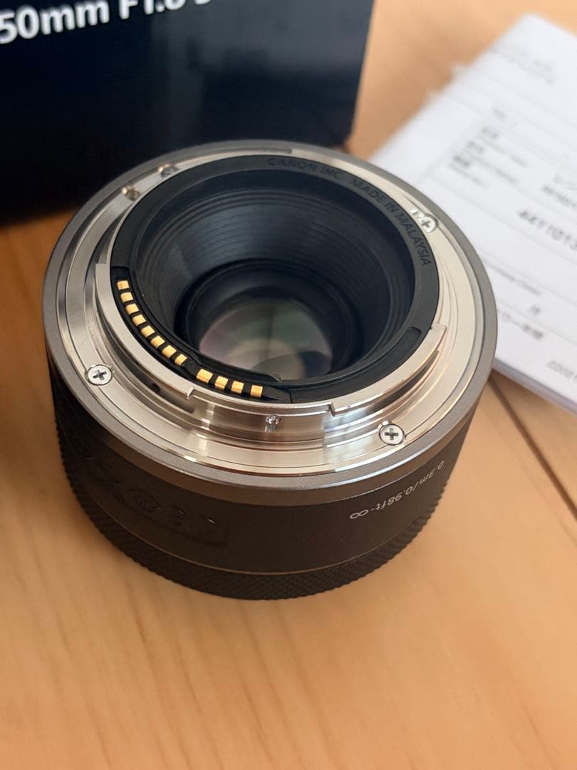 【急ぎ！】Canon RF 50mm レンズフード付
