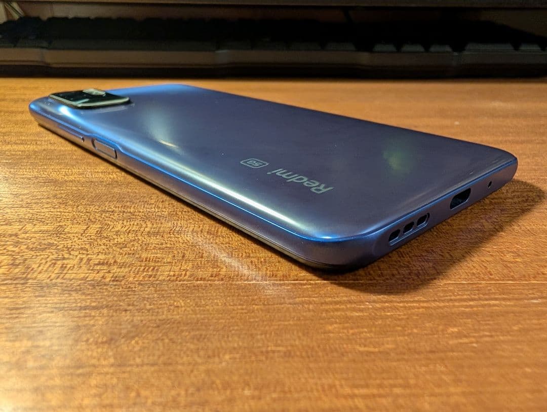 【美品・フルセット】Redmi Note 10T ナイトタイムブルー