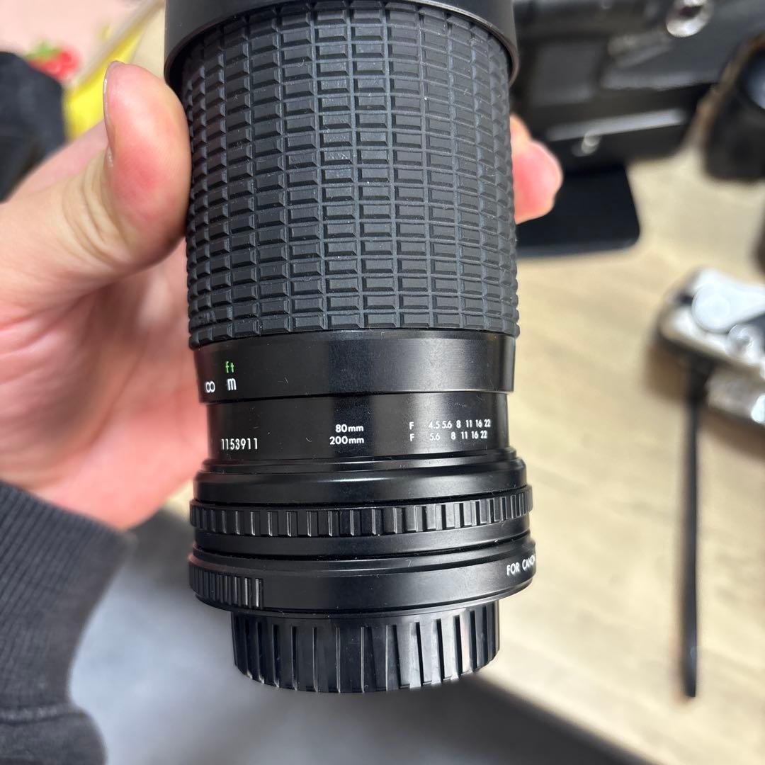 フィルムカメラ SIGMA 80-200mmレンズ付き