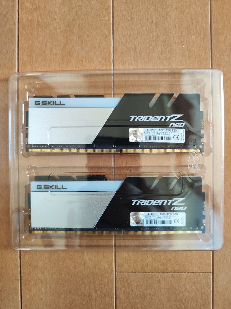 G.SKILL TRIDENT Z NEO DDR43200 32GB 2セット