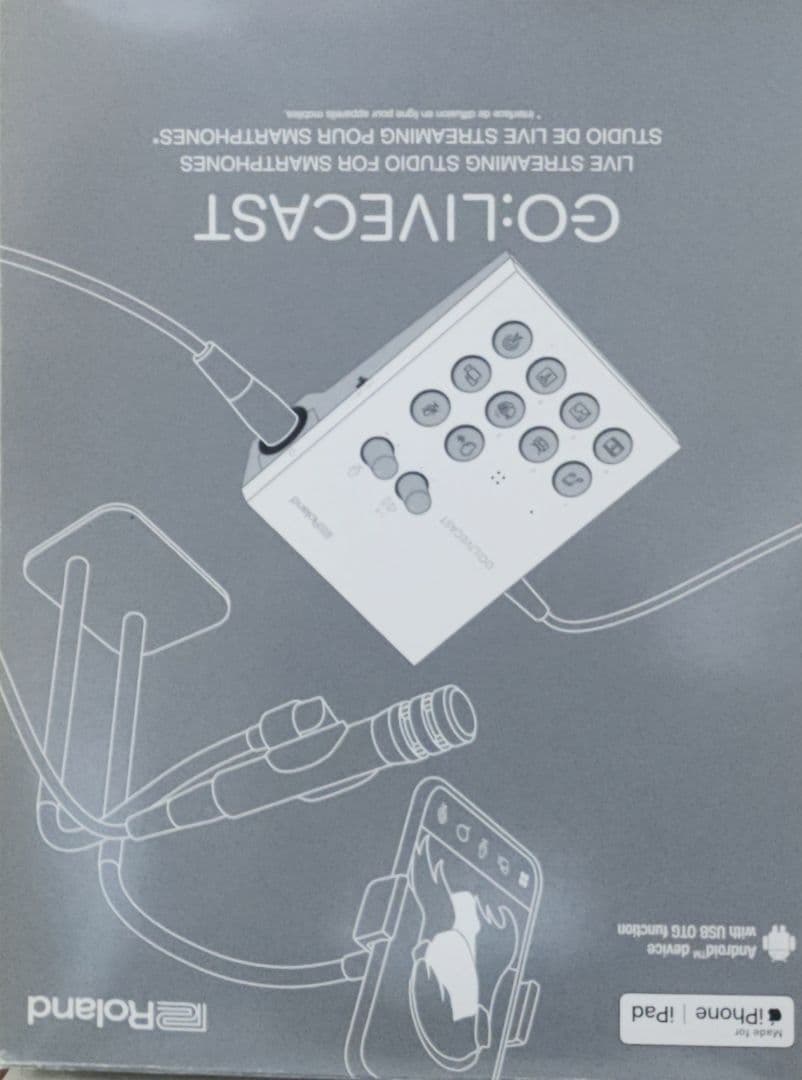 Roland GO:LIVECAST オーディオミキサー