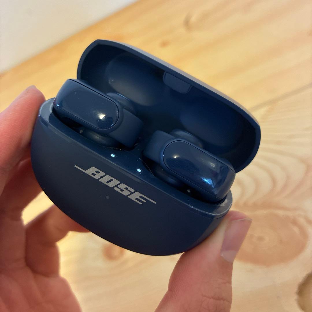 Bose Ultra Open Earbuds ネイビー　イヤカフ