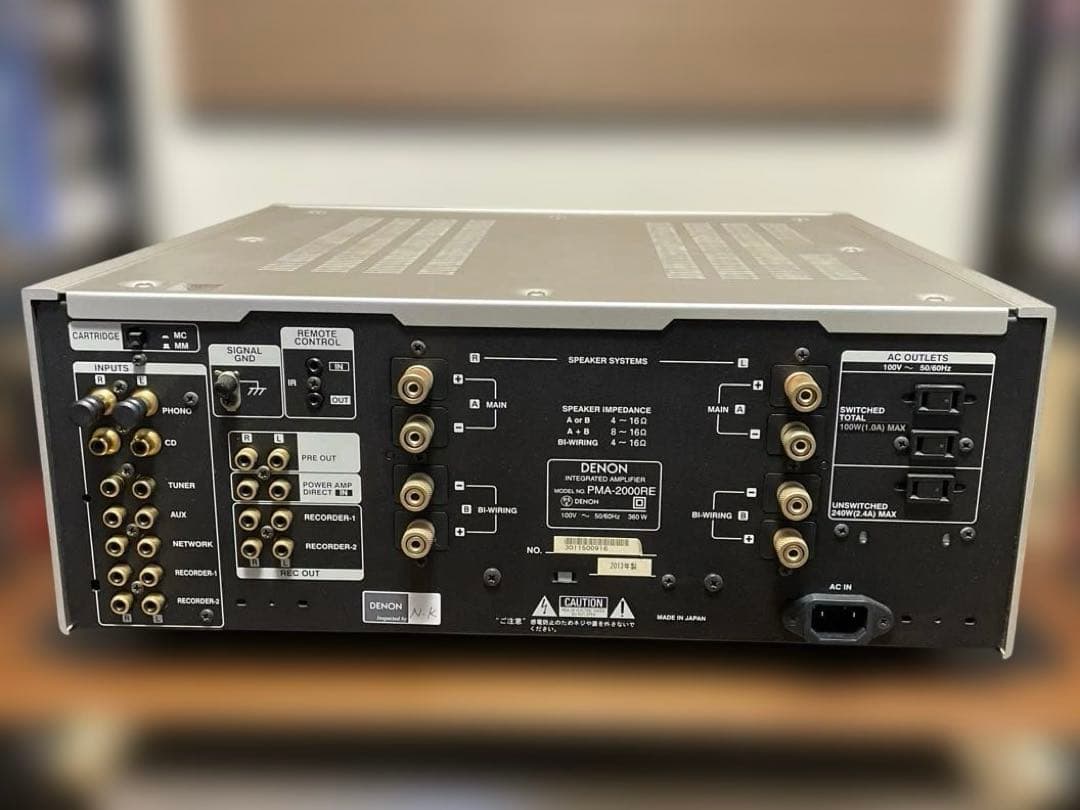 デノン　DENON PMA2000RE プリメインアンプ　動作確認済み