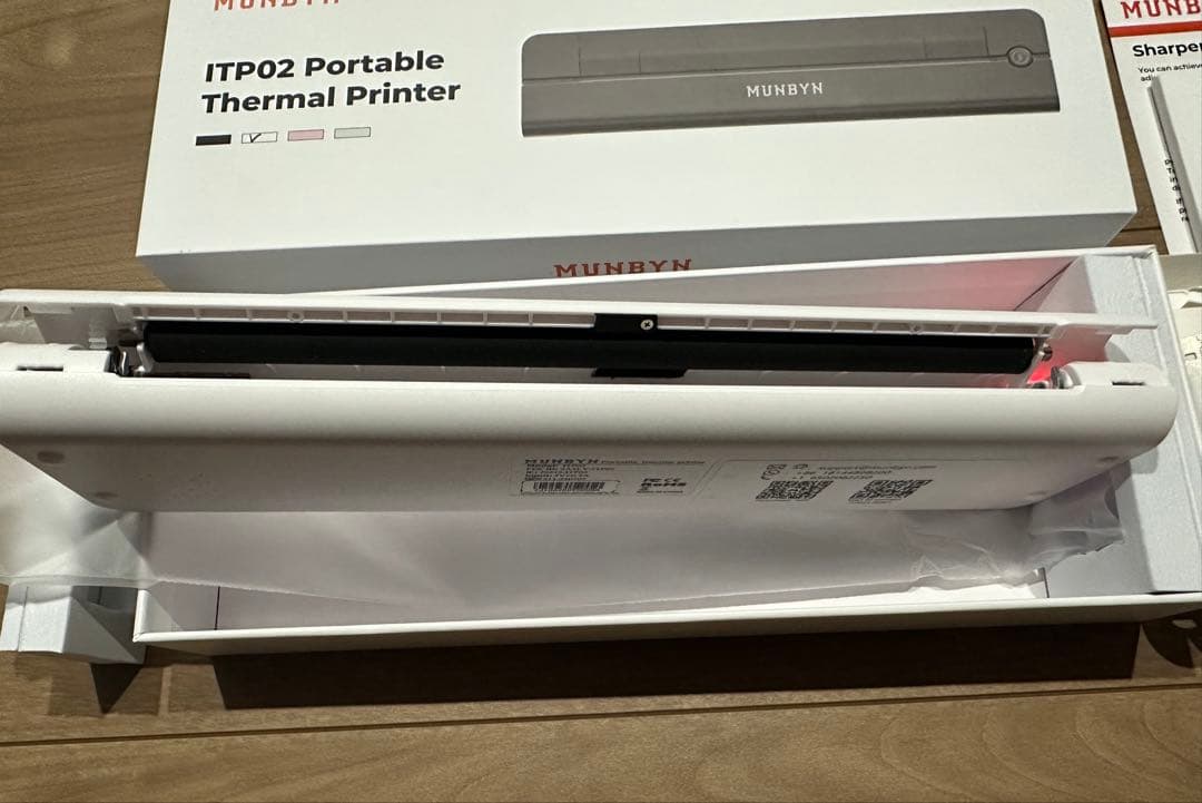 【中古美品】MUNBYN ITP02 サーマルプリンター