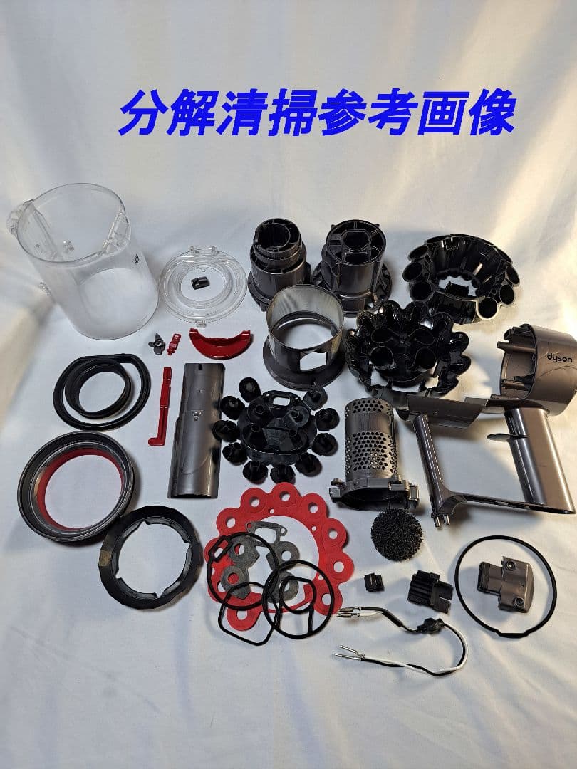 ba583　54分　ダイソン　コードレス　SV12　稼働品　分解洗浄済　動作保証