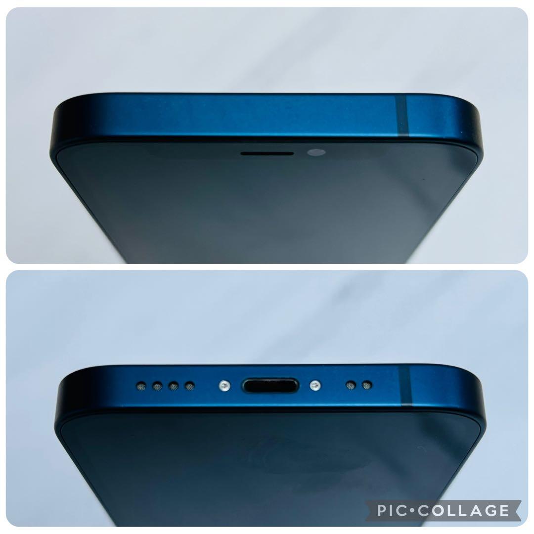 【極美品☆】iPhone12mini 本体 Blue 256GB SIMフリー