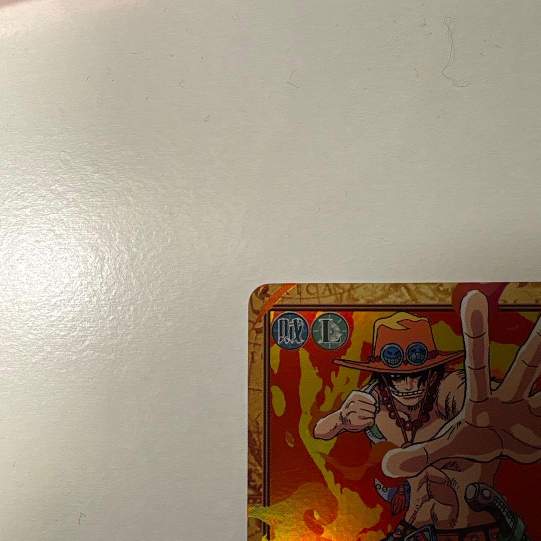 ONE PIECE エース カード　カードダスハイパーバトル