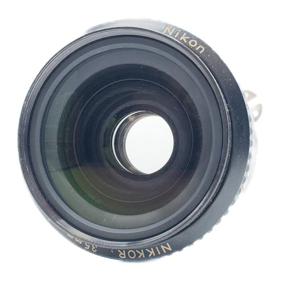 Sランク 美品 完動品 Nikon FE Ai 35mm F2 1ヶ月保証付き