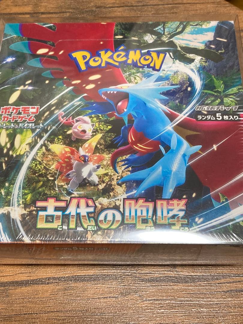 ポケカ 古代の咆哮 1BOX シュリンク付