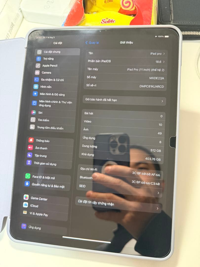 iPad Pro 11インチ 512GB Wi-Fi 2020
