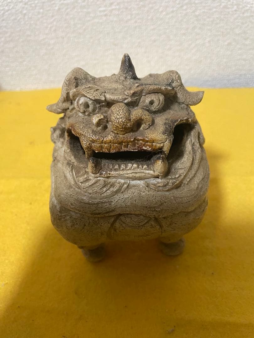唐獅子香炉　香道具　アンティーク
