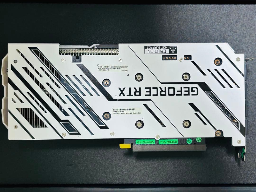 玄人志向 GALAKURO GK-RTX3060Ti-E8GB/WHITE