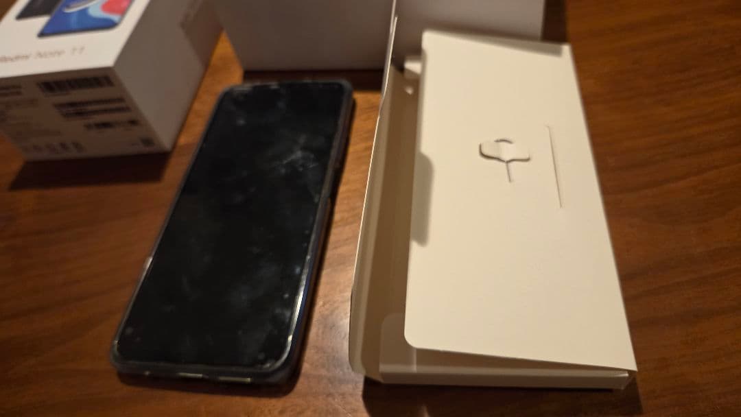 redmi note 11 トワイライトブルー　ケース付き