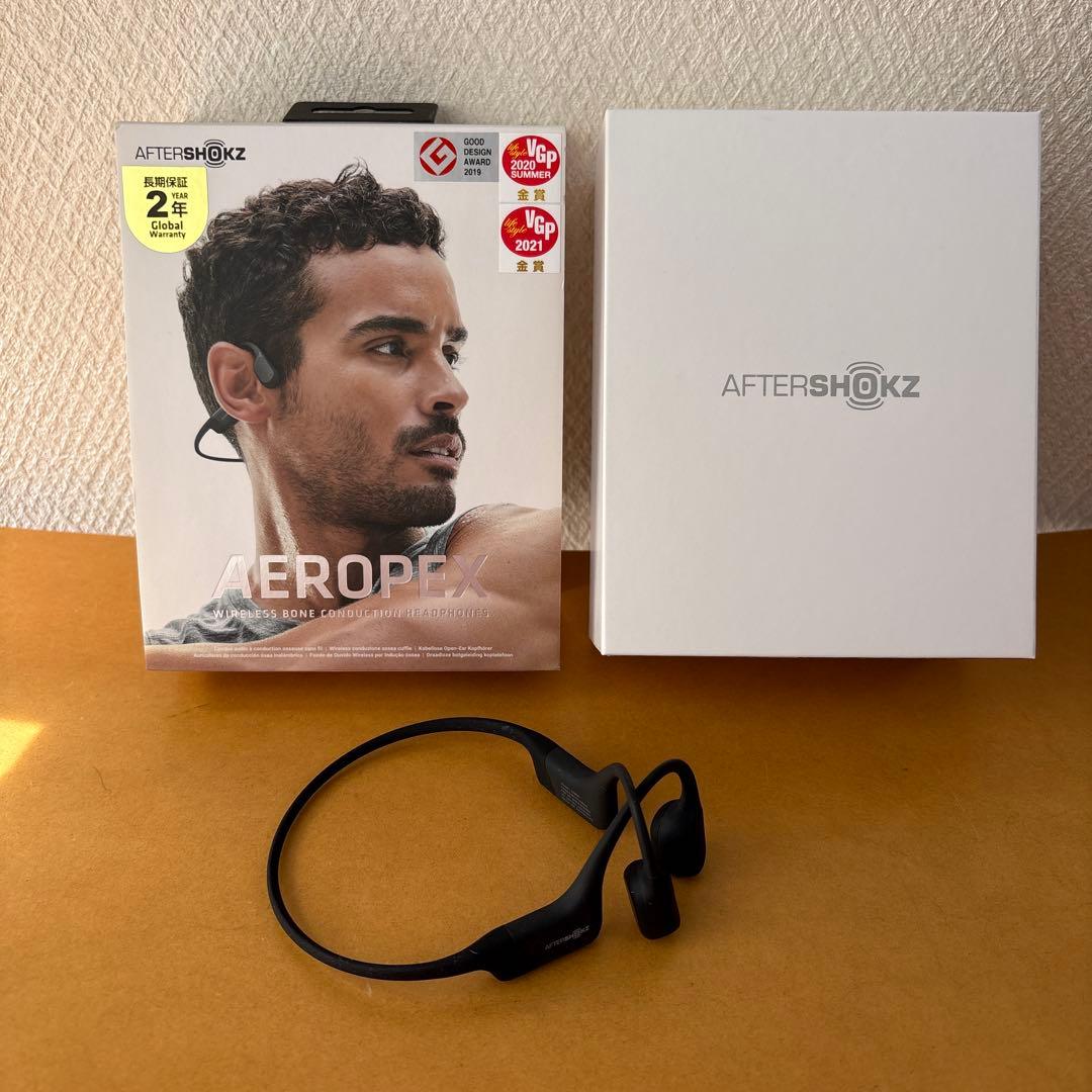 骨伝導イヤホン AEROPEX中古