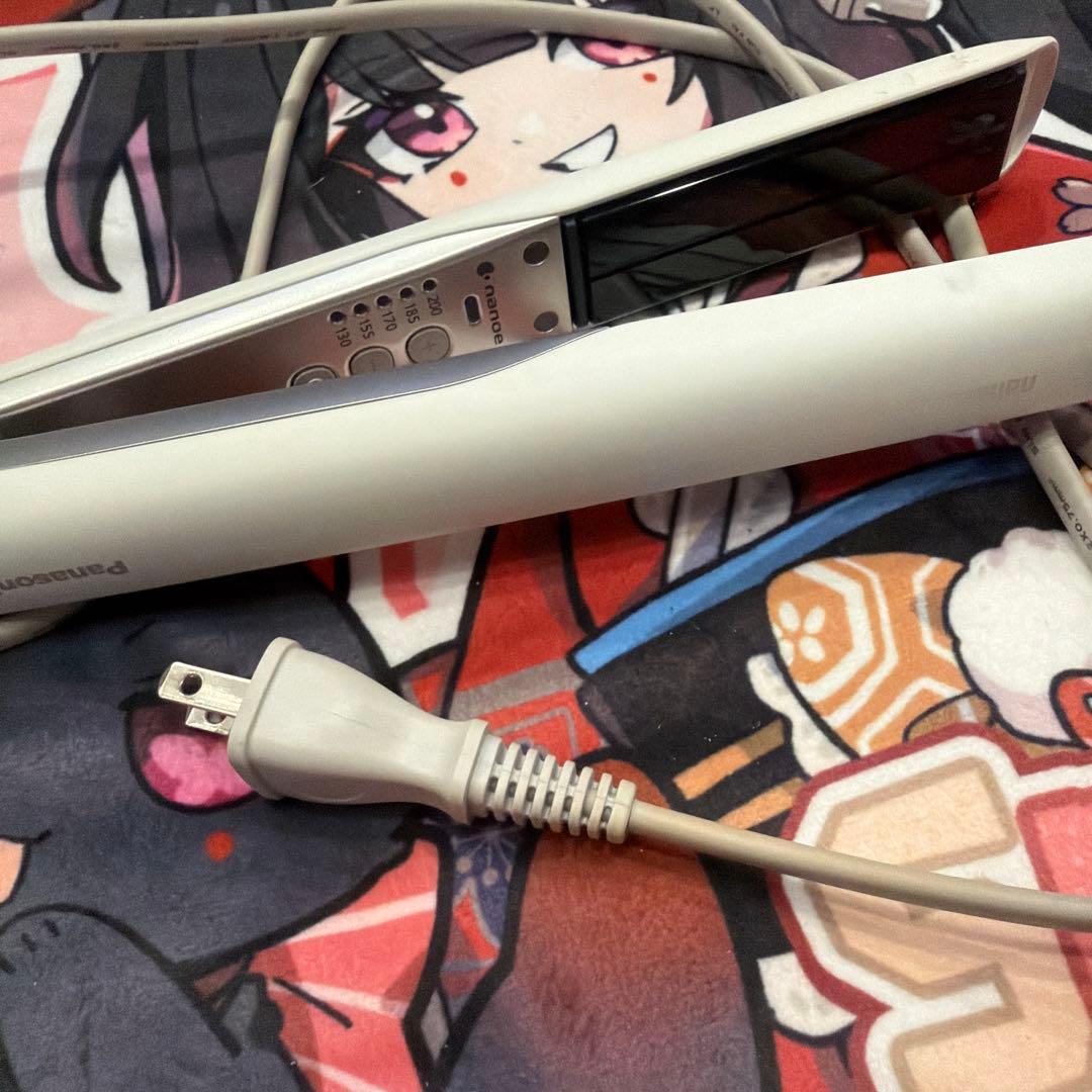 パナソニック　ストレートヘアアイロン ナノケア EH-HS0J ホワイト