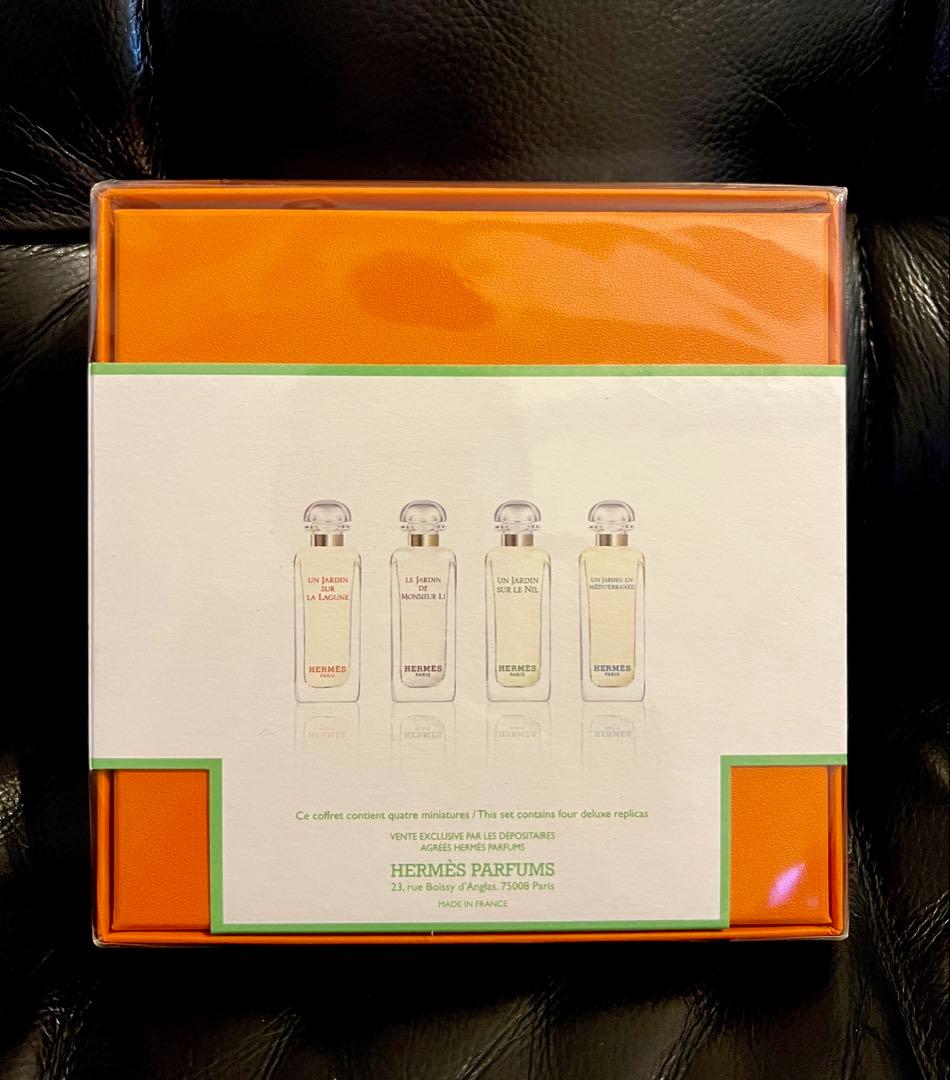 新品 HERMES ガーデンシリーズ香水4本セット