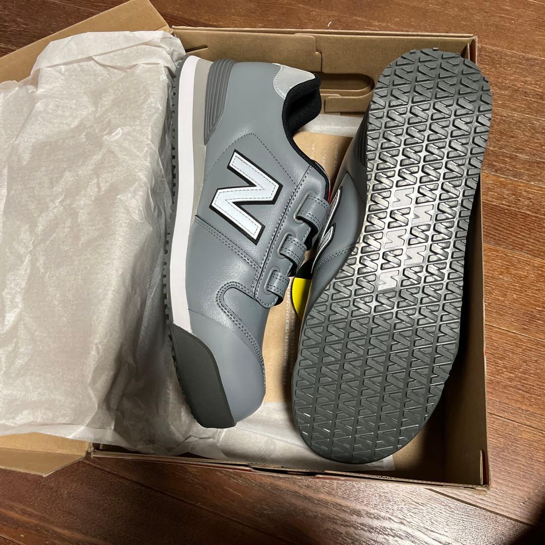 New Balance NY-828 グレー・ブラック・グレー 26.0 EEE