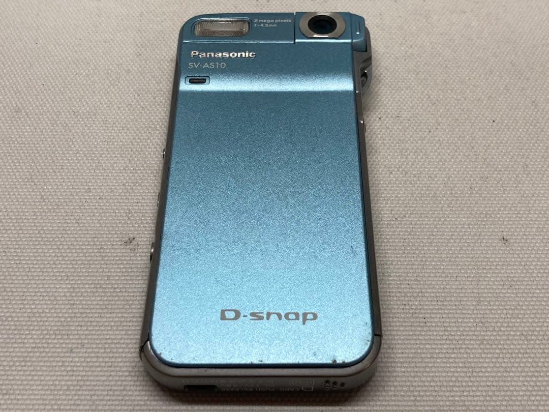 概ね美品　Panasonic　SV-AS10　D-snap　c01d21dd