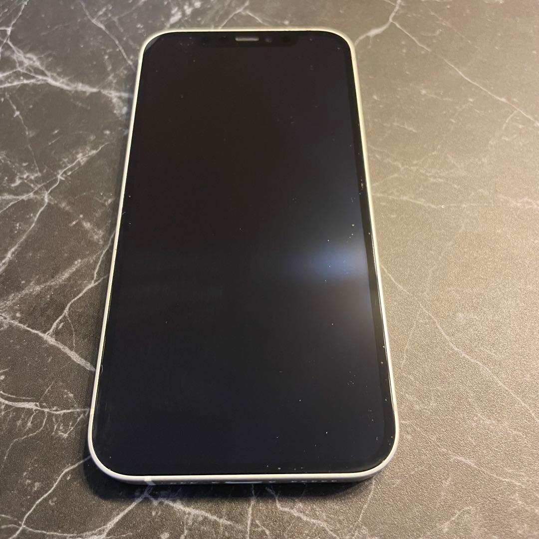 【美品】iPhone Apple iPhone 12 ホワイト 白