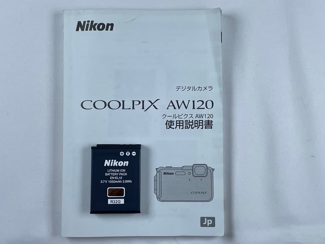Nikon COOLPIX AW120 本体 バッテリー 取扱説明書（値引可）