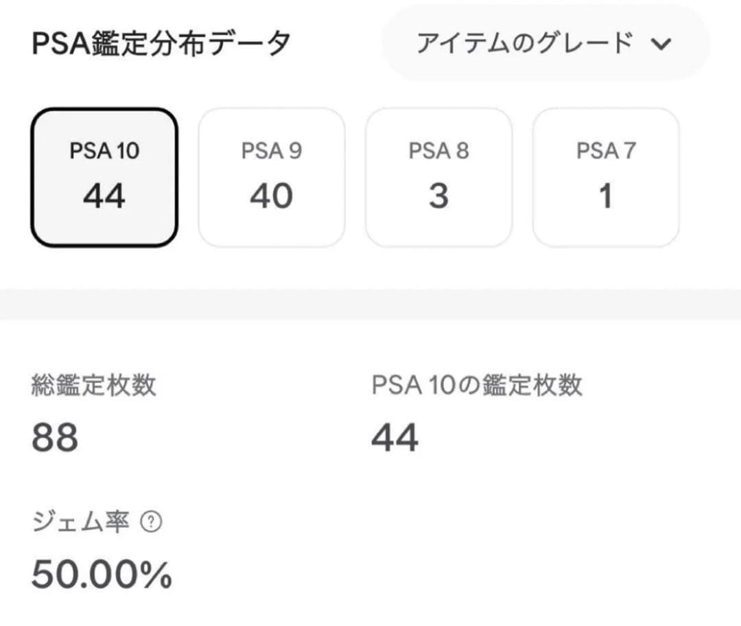 【世界で44枚】ラプラス　レジェンド　ミラーPSA10 超希少品
