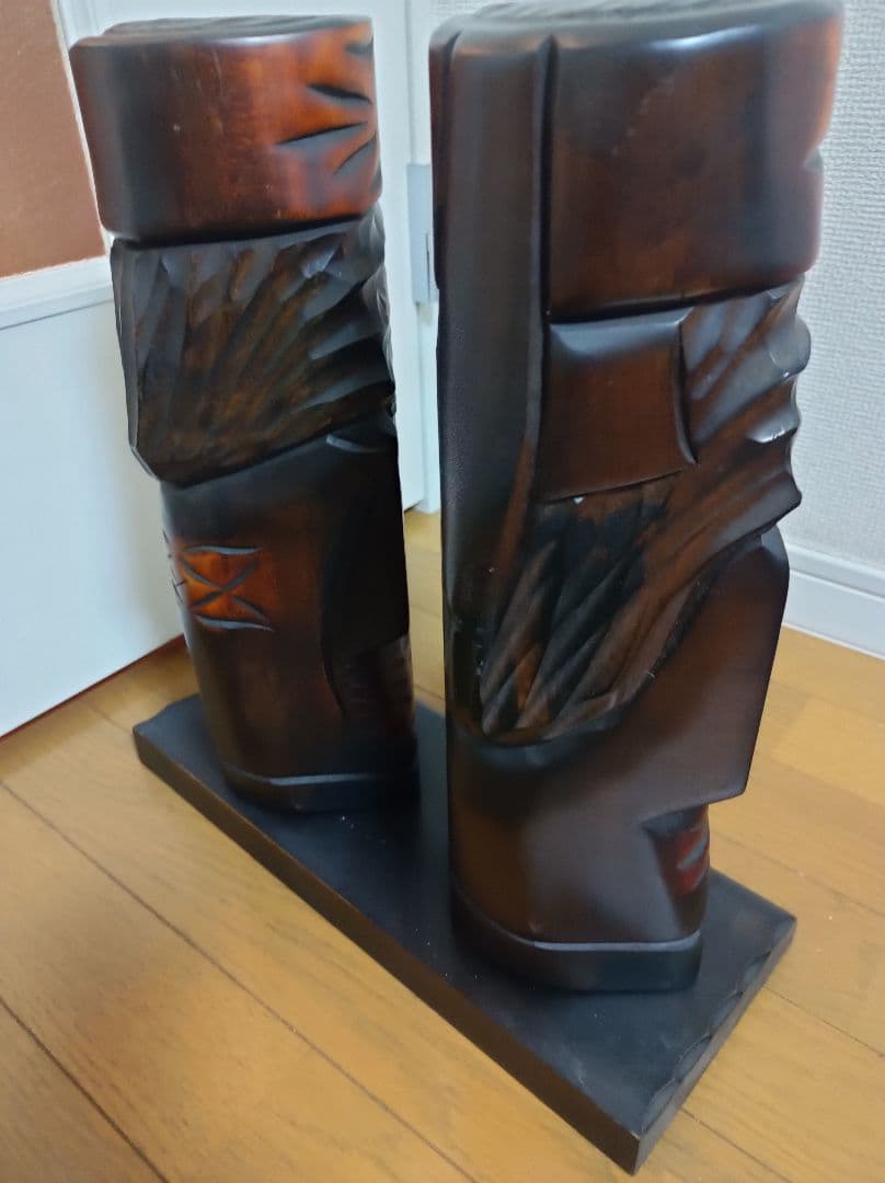 貴重　アイヌの木彫り　名工の作品　アンティーク　ニポポ