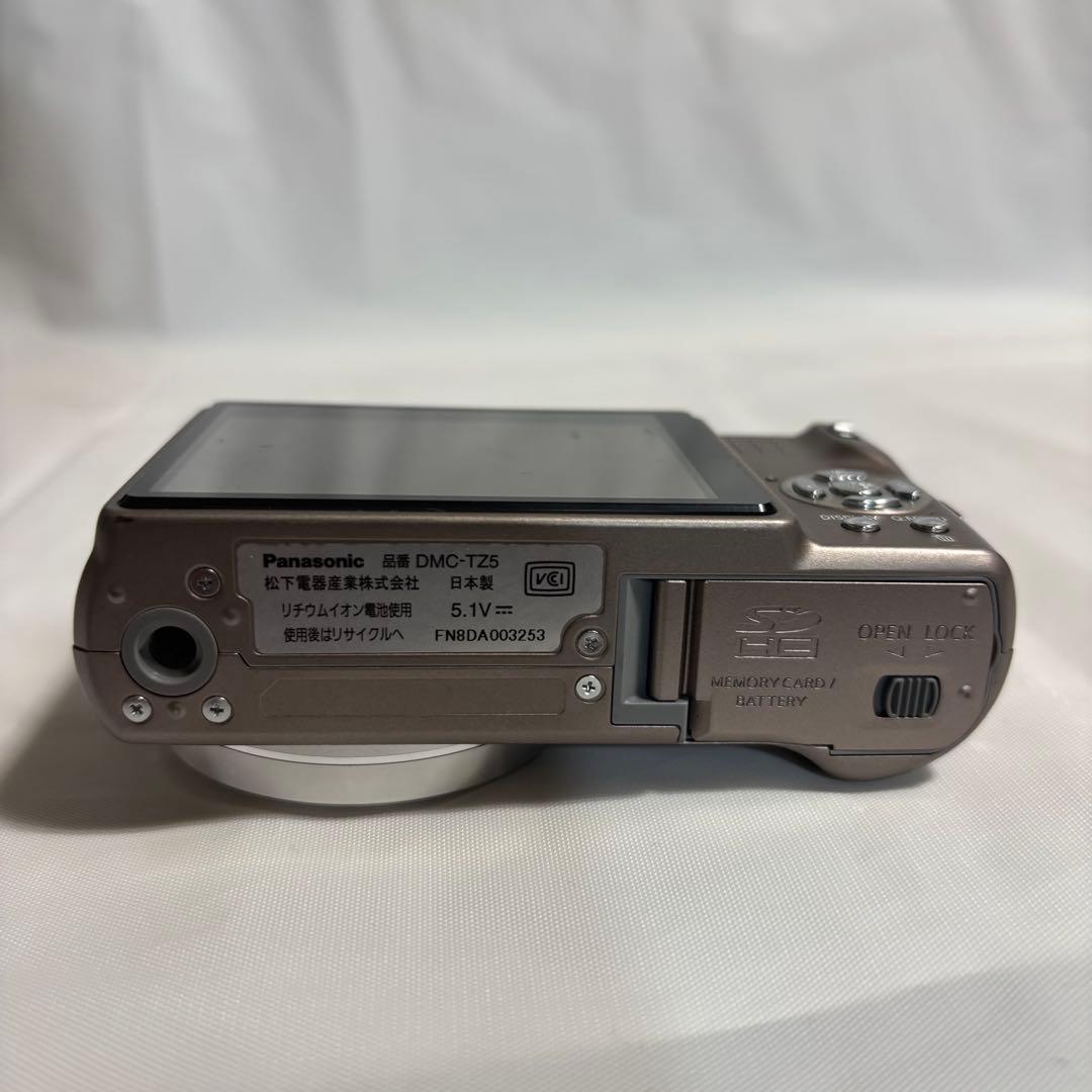通電、動作確認済　Panasonic LUMIX DMC-TZ5