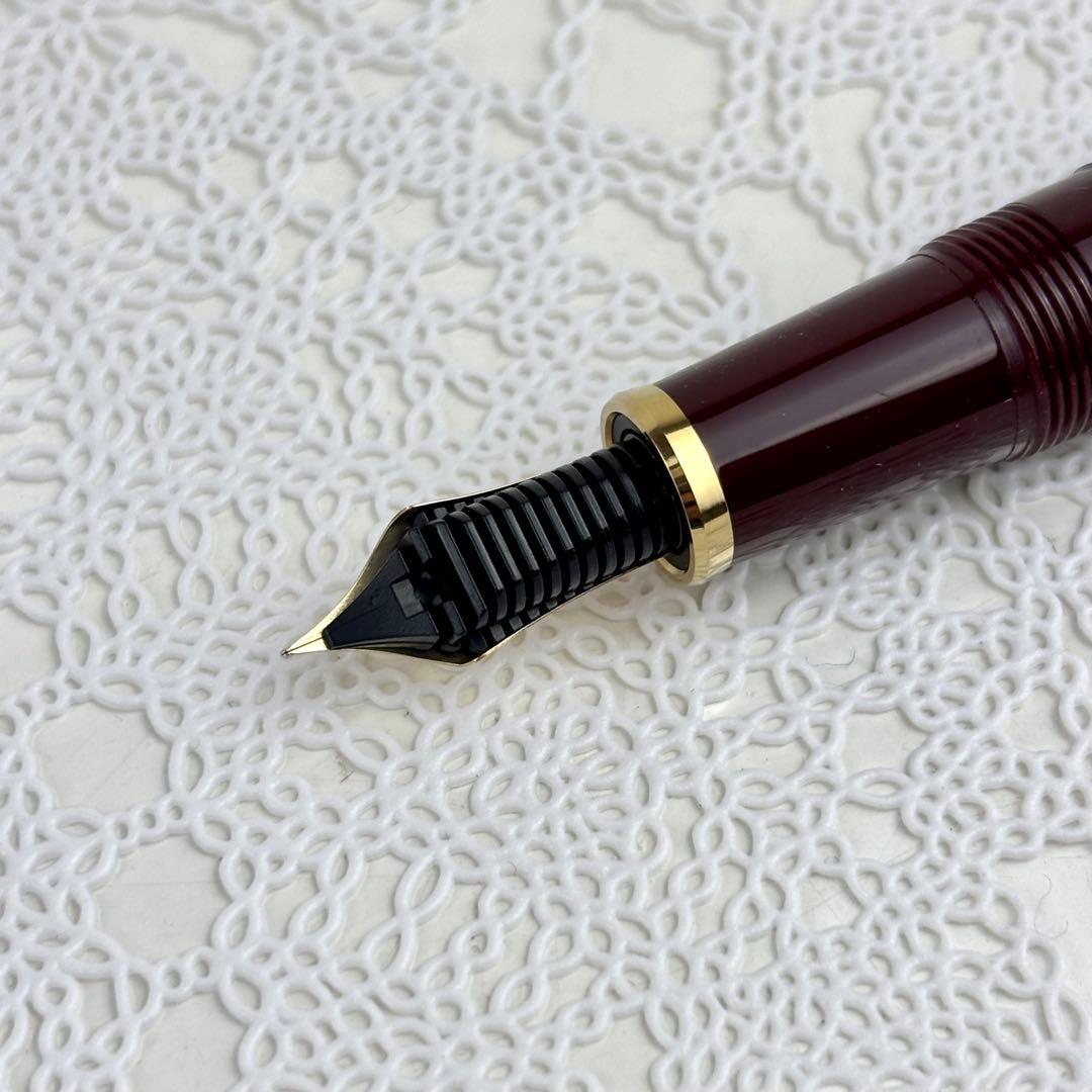 【美品】SAILOR founded 1911 ペン先 14K ボルドー