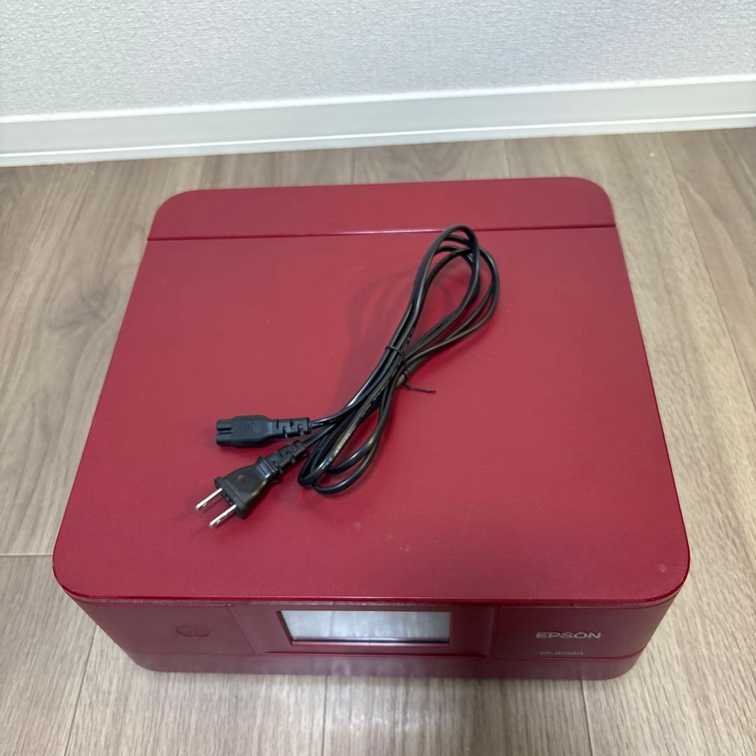 EPSON EP-879AR レッド プリンター 本体