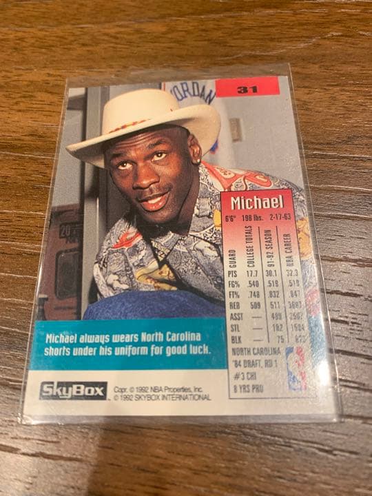 NBAカード　マイケルジョーダン　エアジョーダン