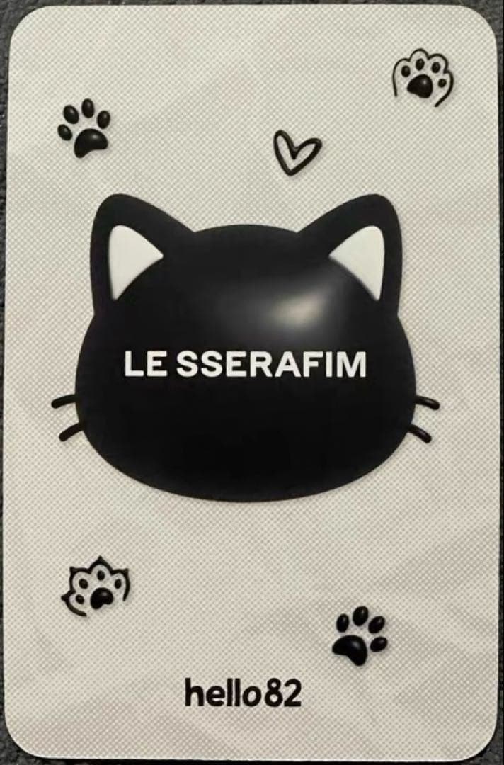 lesserafim spaghetti hello82 トレカ　チェウォン