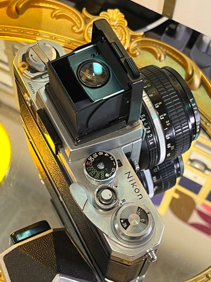 Nikon F アイレベル ウエストレベルファインダー 50mm f1.4セット