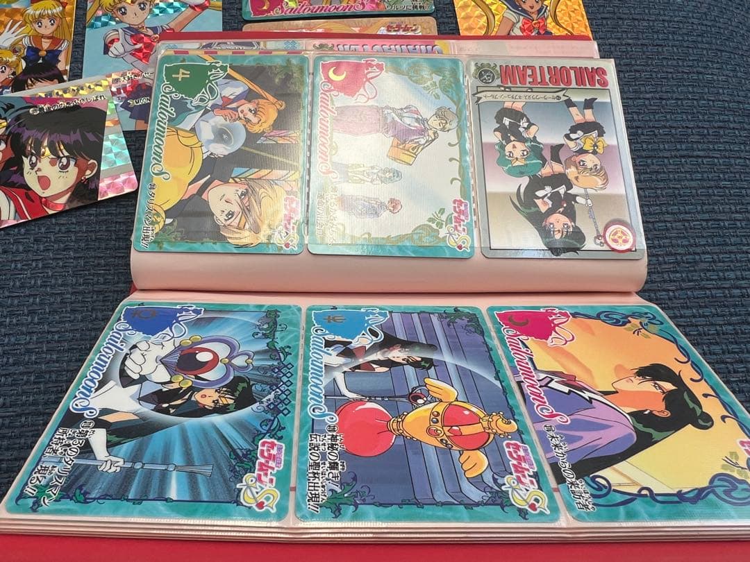 【120枚】30セーラームーンカード【30年前の当時物】