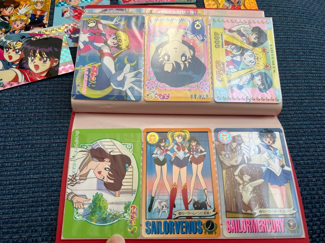 【120枚】30セーラームーンカード【30年前の当時物】