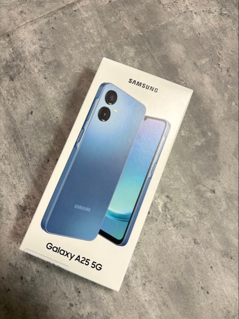 新品Samsung Galaxy A25 5G ギャラクシー ブルーSIMフリー