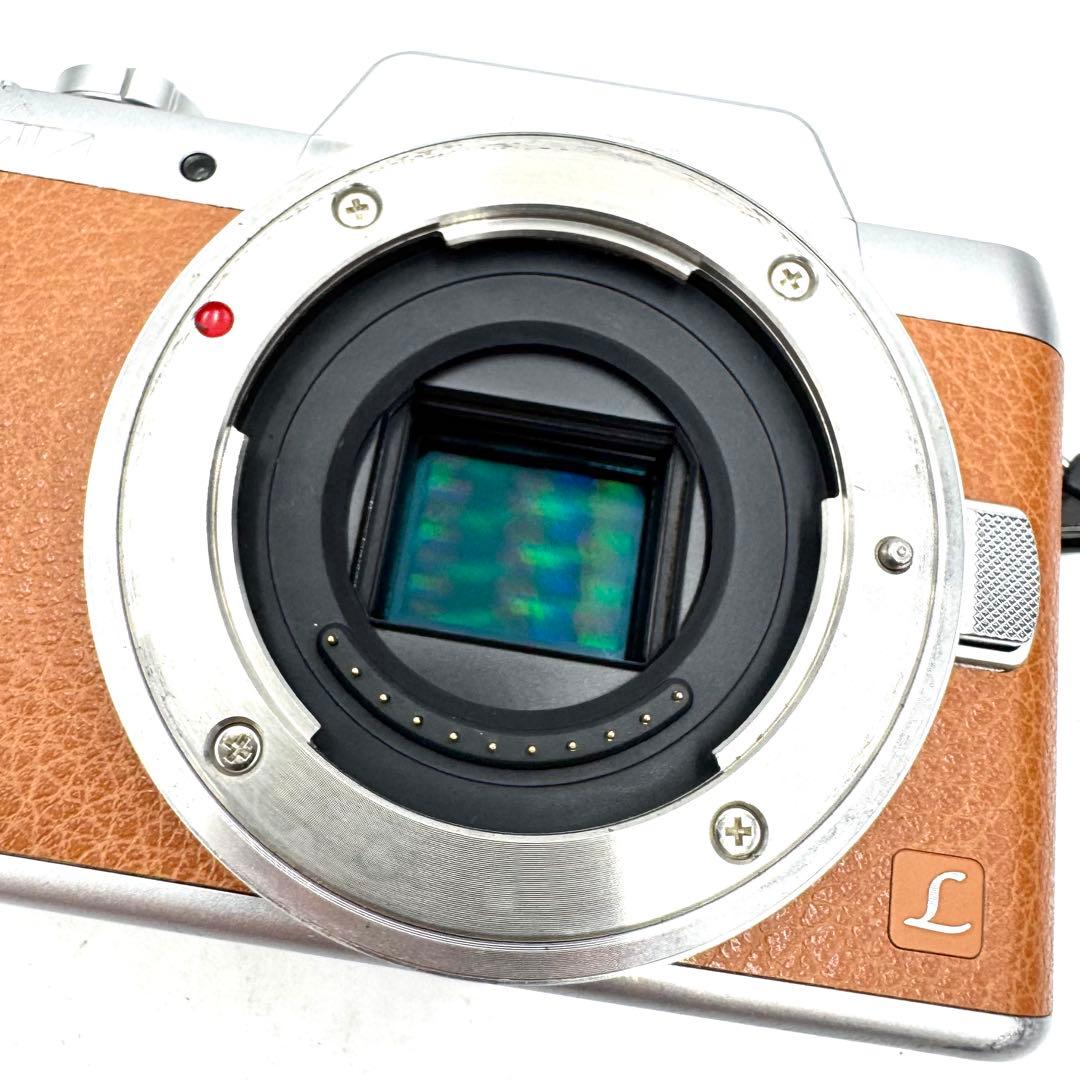 Panasonic LUMIX DMC-GF7W ダブルズームキット ブラウン
