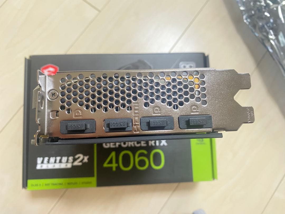 グラフィックボード・グラボ・ビデオカード Rtx4060 MSI Ventus 2X Black OC Edition