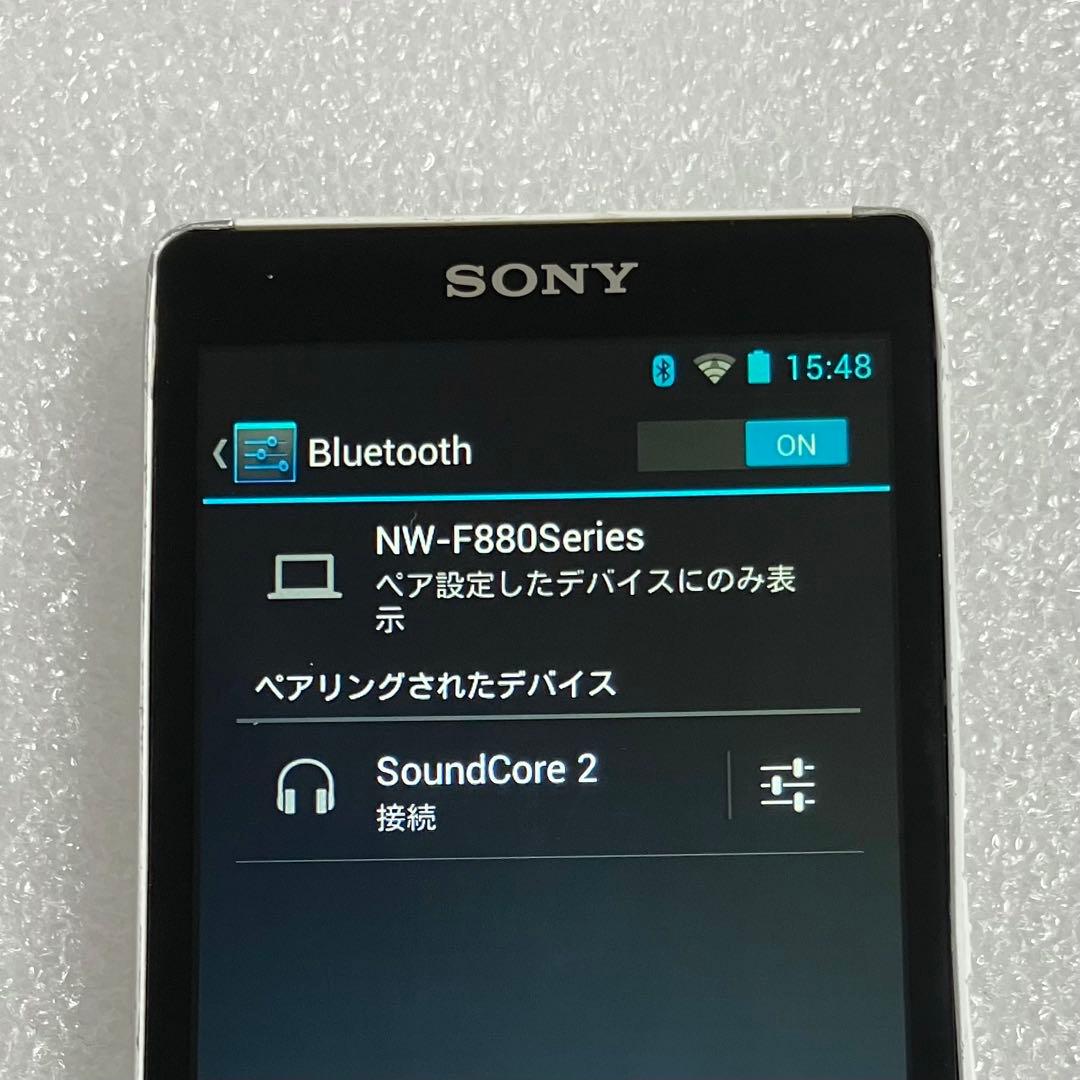 【バッテリー良好】　ソニー ウォークマン　NW-F886 32GB しろ
