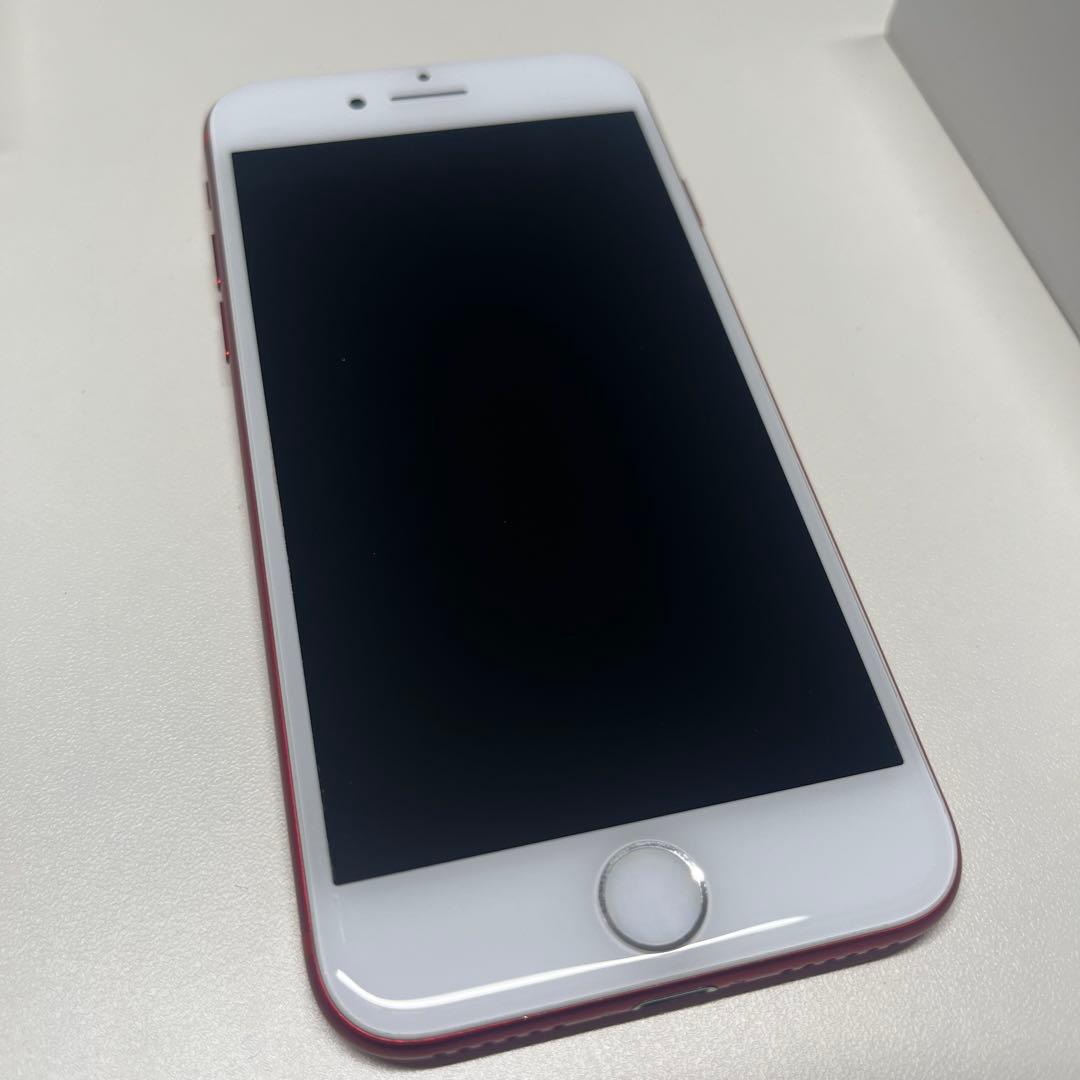 【美品・イヤホン付き】iPhone 7 (赤) 128GB