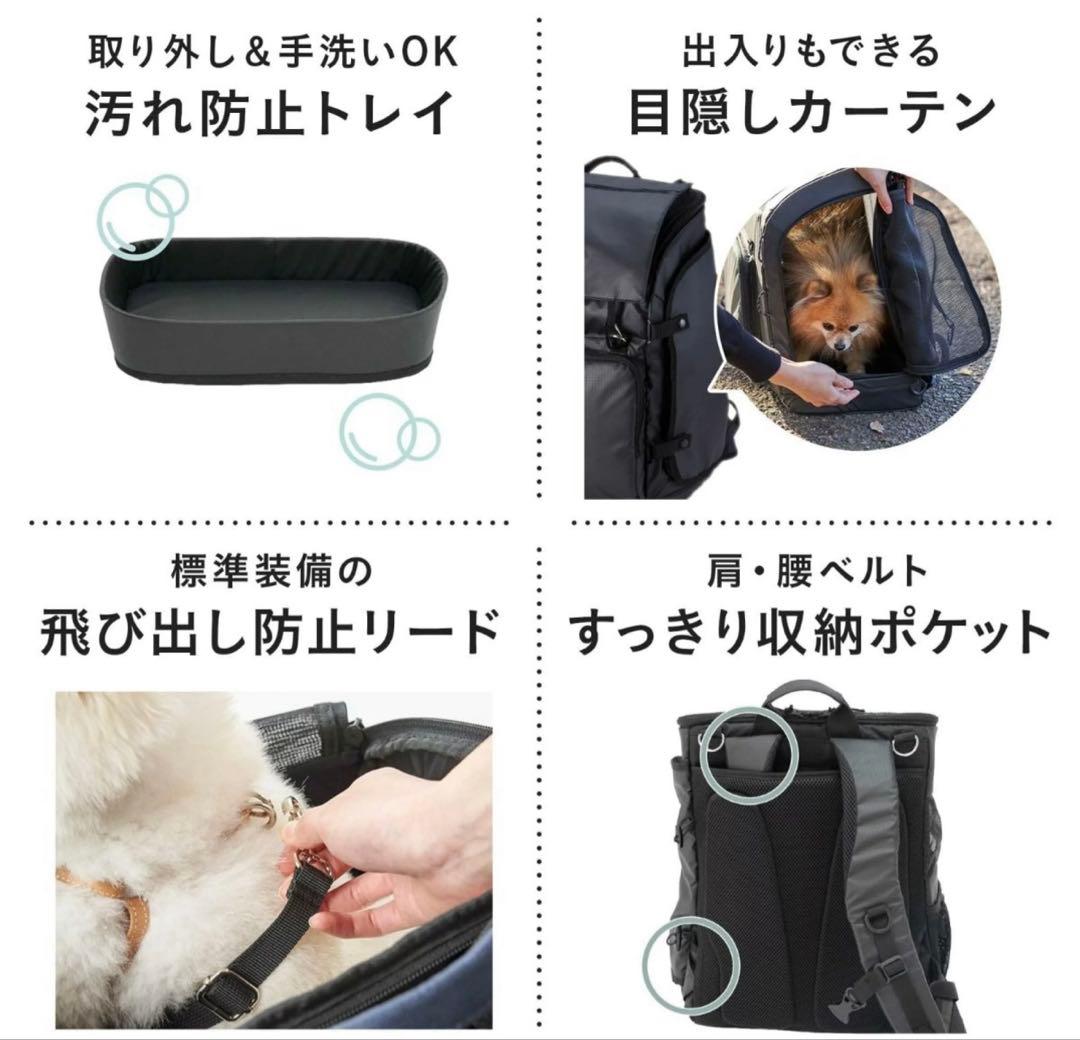 【正規品】エアバギー リュック 3Wayパックパックキャリー ワイドサイズ　美品