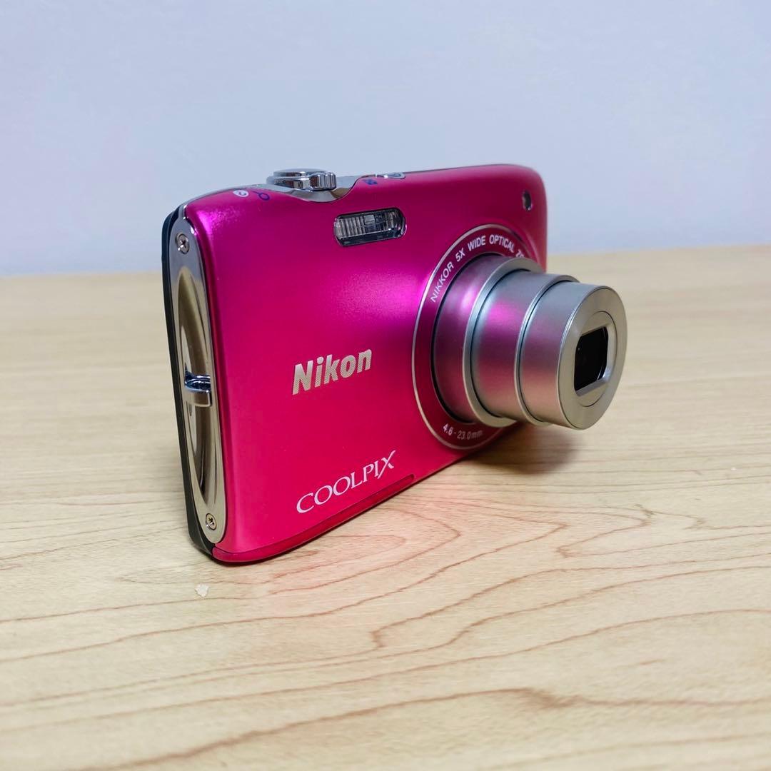 Nikon COOLPIX S3100 ピンク　クールピクス　　デジタルカメラ