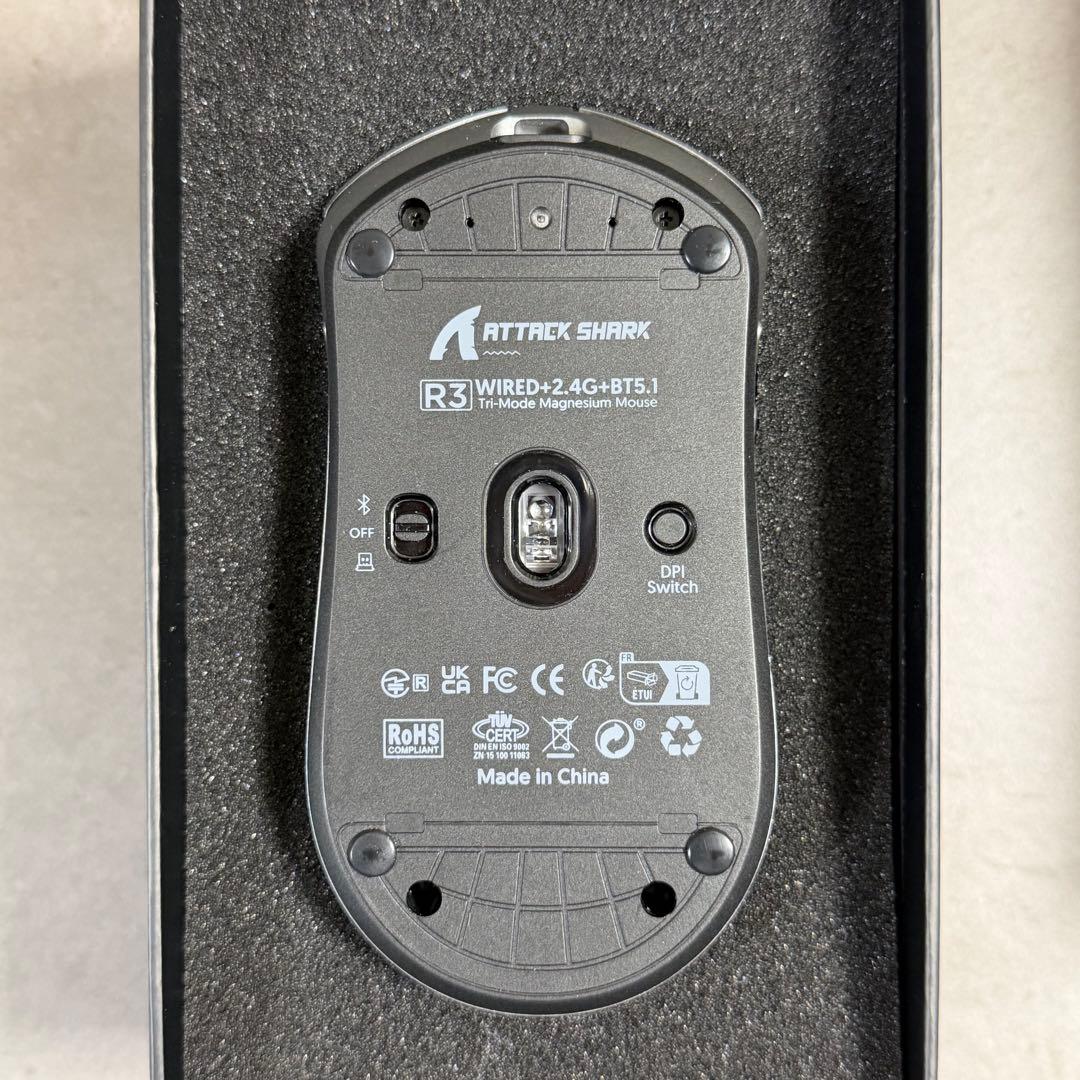 オ*店様 【最終値下げ】ATTACK SHARK R3 マグネシウム合金ゲーミン