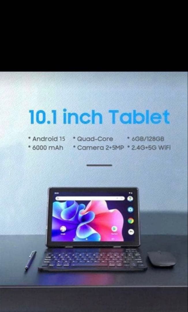 COOPER 10.1インチ Androidタブレット 6GB/128GB