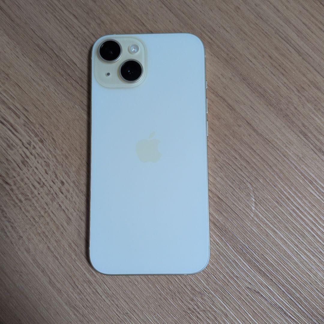 Apple iPhone 15　イエロー128GB