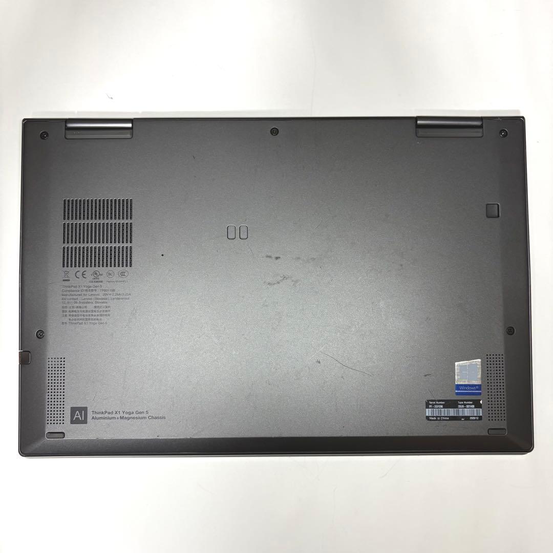 Windowsノート本体 lenovo X1 Yoga gen5 i7 10510U 16GB 500GB