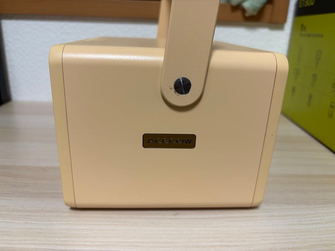 Acecow ET300 ポータブル電源 298Wh ベージュ PSEマーク