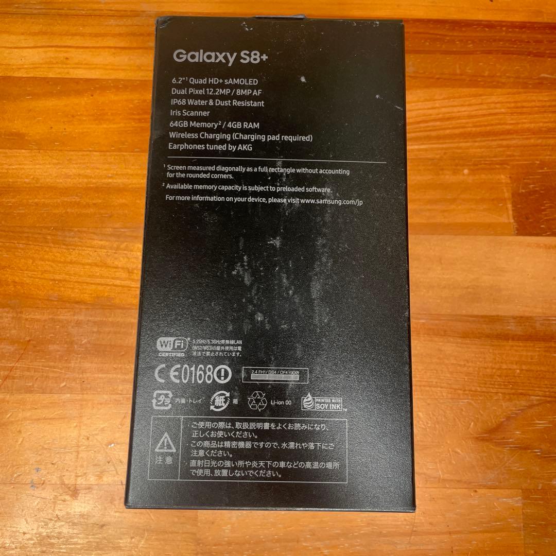 スマートフォン本体 Galaxy S8+ au 64GB