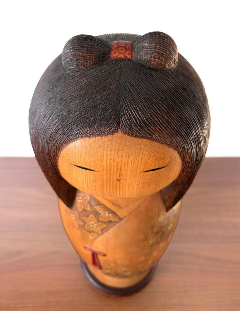 rare 岸 貞男 Sadao 創作 こけし creative kokeshi